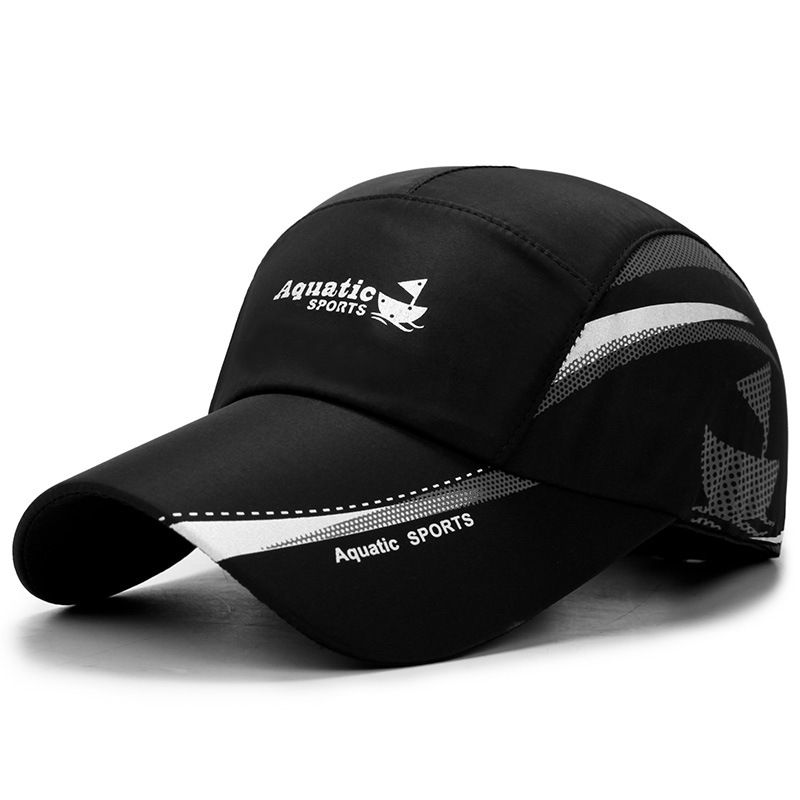 Baseball Caps Best Sellers Baseball Caps Hard Top Three-dimensional Net Red Ffashionable New Style Westernized Women's Cap Baseball Temperament Black Hat Breathable Baseball Hat Men's Women's Sports B