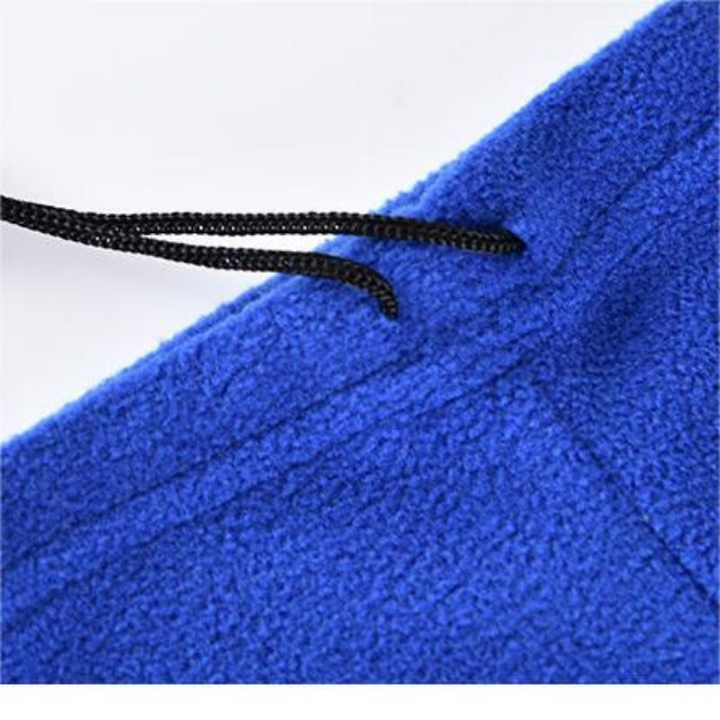 Balaclavas Winter Polar Coral Velvet Balaclava Men'S Face Mask Thermal Hat Thermal Head Tactical Military Sports Scarf Ski Hat Blue 50-60cm