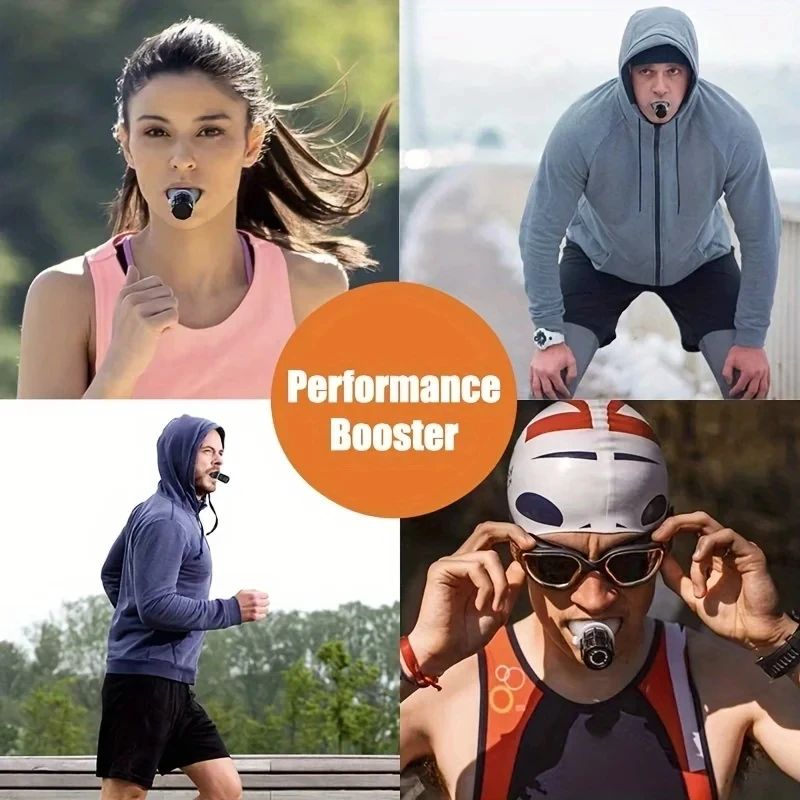 Portable Breathing Trainer,Breathing Exercise For Lungs Portable Breath Fitness Exerciser Device Endurance Workout Device With Adjustable Resistances