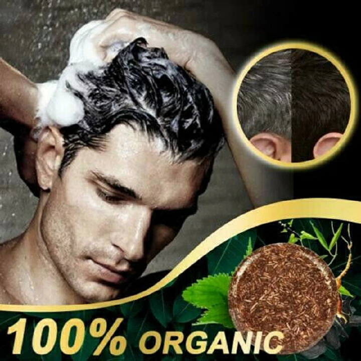 Polygonum Hair Darkening Shampoo Bar hair darkening shampoo soap Solid shampoo polygonum shampoo polygonum shampoo bar hair growth product
