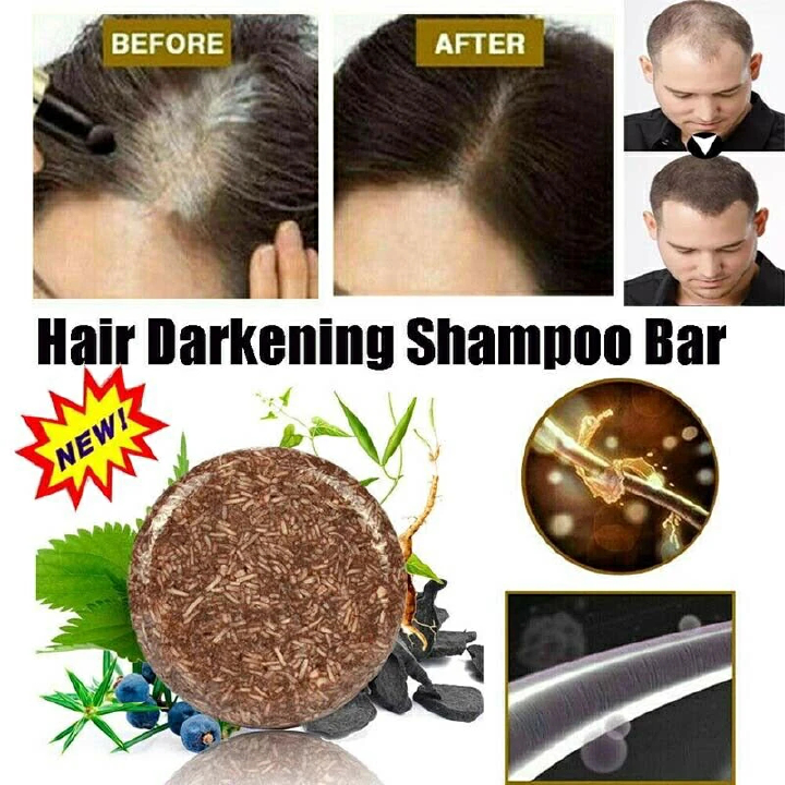 Polygonum Hair Darkening Shampoo Bar hair darkening shampoo soap Solid shampoo polygonum shampoo polygonum shampoo bar hair growth product