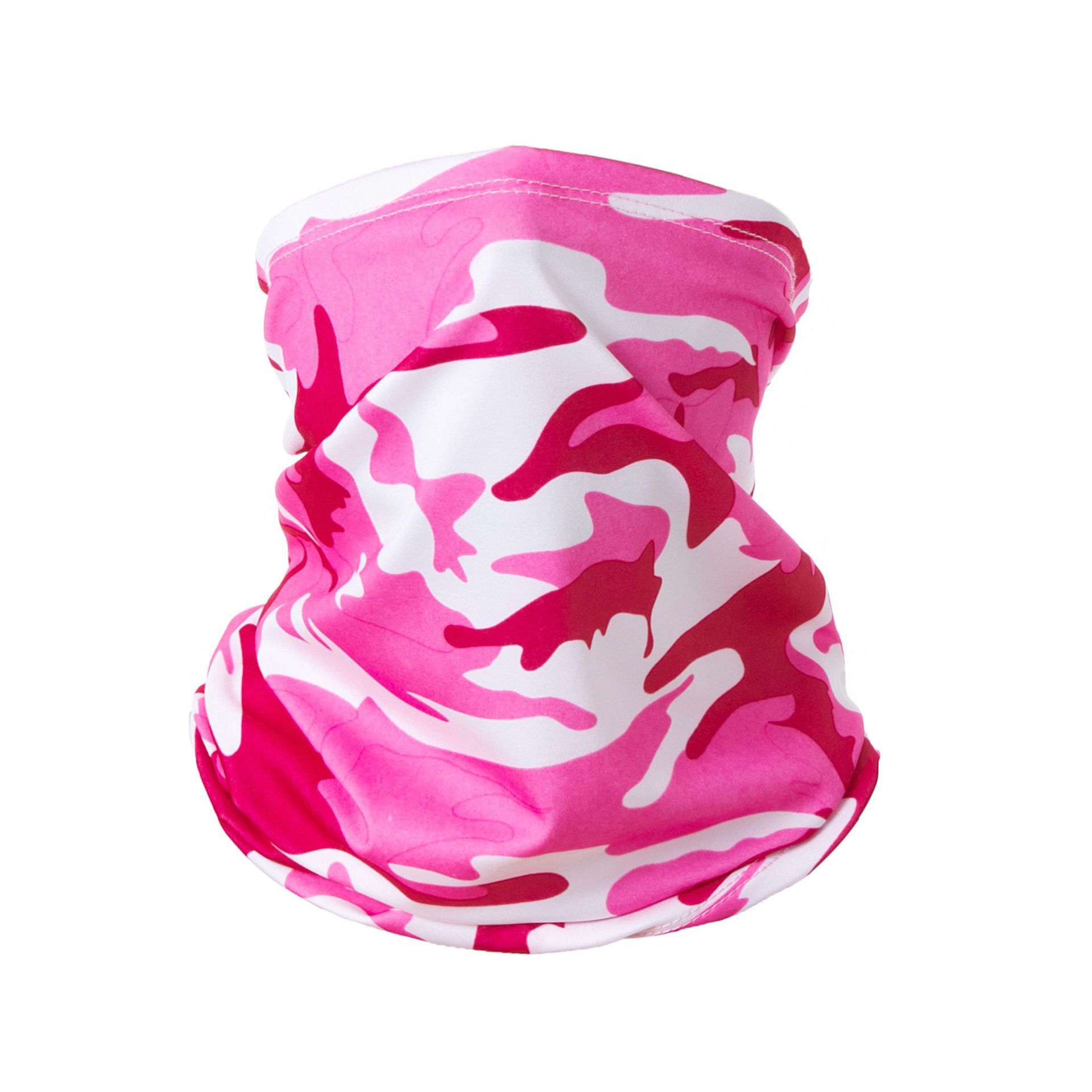UV Protection Ice Silk Face Cover Neck Tube Outdoor Sports Bandana Scarf Breathable Hiking Scarf Neck Gaiter Bandana