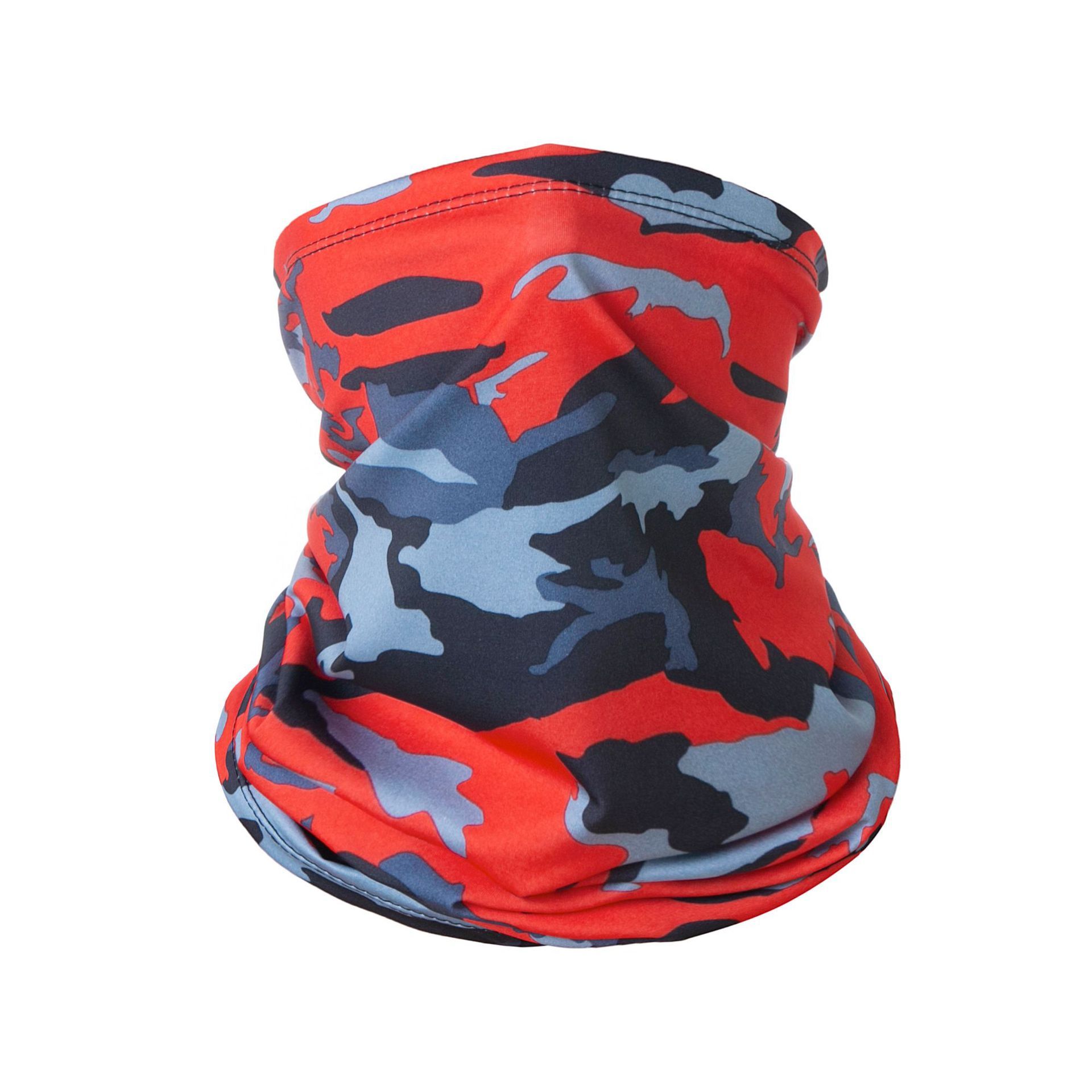 UV Protection Ice Silk Face Cover Neck Tube Outdoor Sports Bandana Scarf Breathable Hiking Scarf Neck Gaiter Bandana
