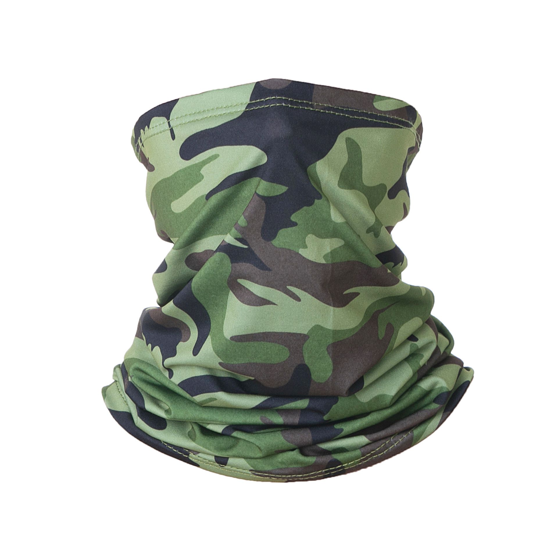UV Protection Ice Silk Face Cover Neck Tube Outdoor Sports Bandana Scarf Breathable Hiking Scarf Neck Gaiter Bandana