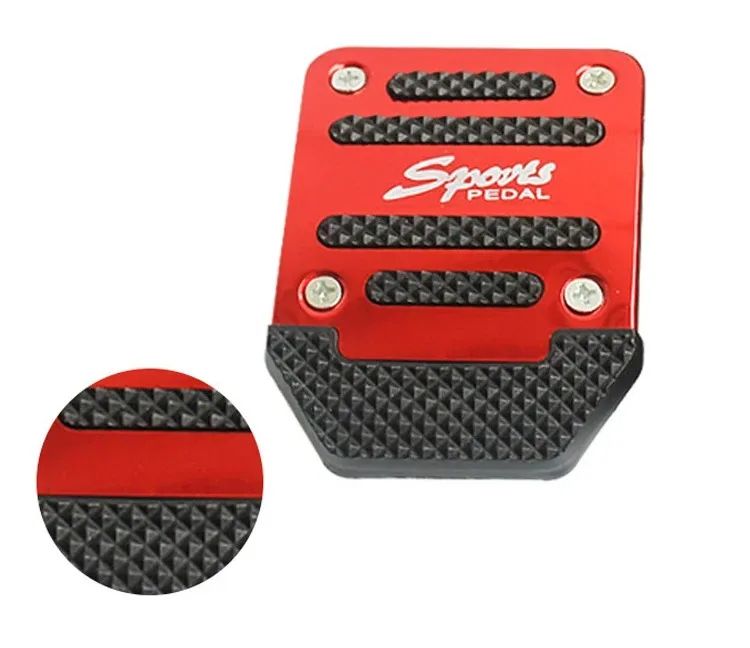 Universal Car Pedal Cover,2/3 pieces of car pedals, car supplies, car anti-skid pedals, manual transmission (3 pieces) / automatic (2 pieces), accelerator brake pedal