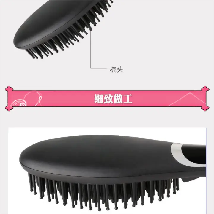 KM-1320 Hair Straightener Comb Hairdressing Salon Wave Curler Straight Curling Dual-purpose LED Display Hair Dryer Electric Hair Comb