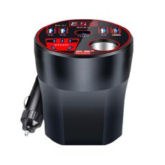 200W Multi-function Car Power Inverter 12V/24V To 220V Converter Led Display Charger Socket Fast Charging Car Accessories
