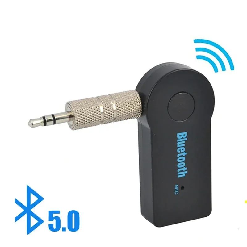 Bluetooth 5.0 Receiver Transmitter 2 in 1 Wireless Adapter 3.5mm Jack For Car Music Audio Aux A2dp Headphone Reciever Handsfree