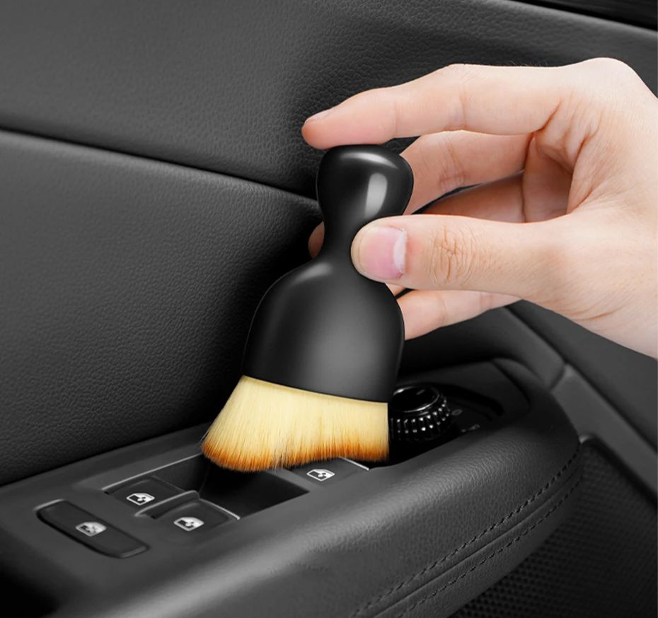 Car Interior Dust Sweeping Soft Brush Car Washing Tool Keyboard Gap Car Dust Brush Detailing Cleaning Brush Car Care