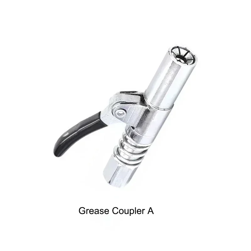 Grease Gun Coupler 10000 PSI NPTI/8 Oil Pump Quick Release Grease Tip Tool Car Syringe Lubricant Tip Grease Nozzle for Repair