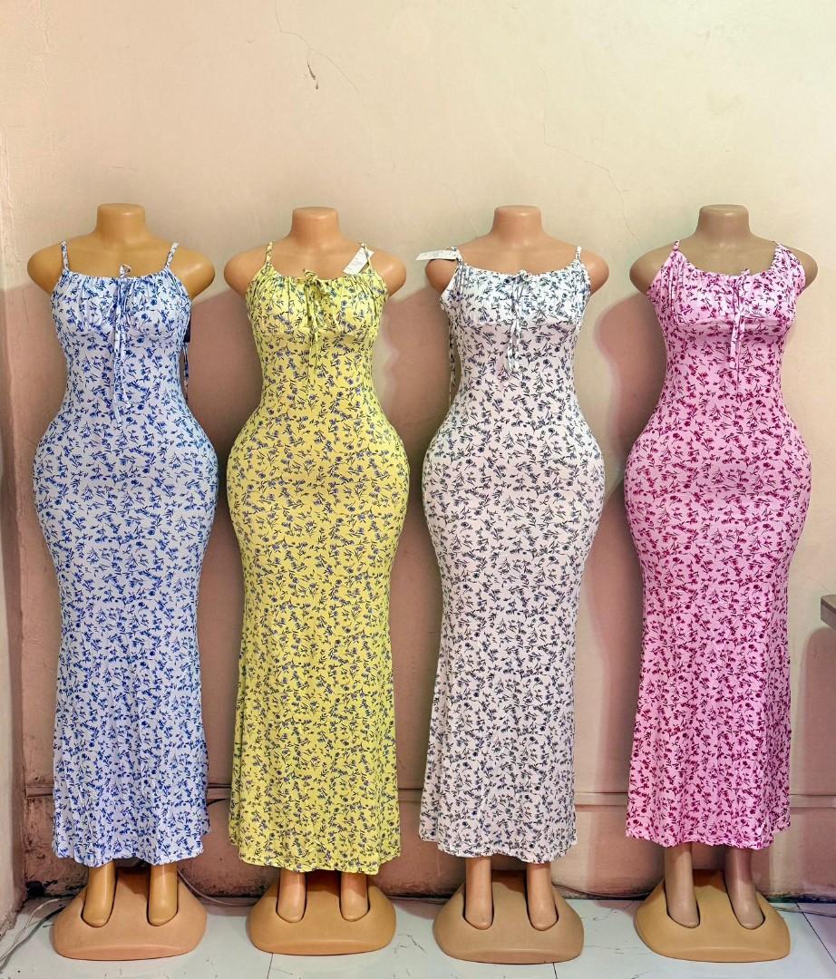 Summer Bloom Elegance™ Bodycon Maxi Dress – Adjustable Spaghetti Straps, Sweetheart Neckline & Ruched Floral Perfection for Casual Chic and Garden Glam Moments