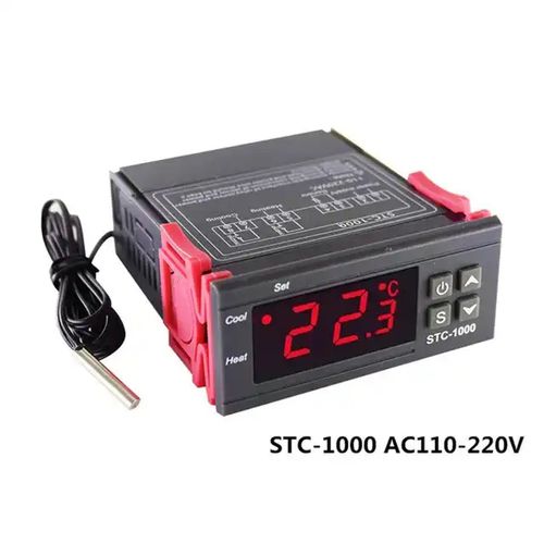 STC-1000 Digital Temperature Controller for Aquariums, Hatcheries, and Seafood Management