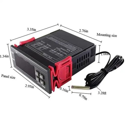 STC-1000 Digital Temperature Controller for Aquariums, Hatcheries, and Seafood Management