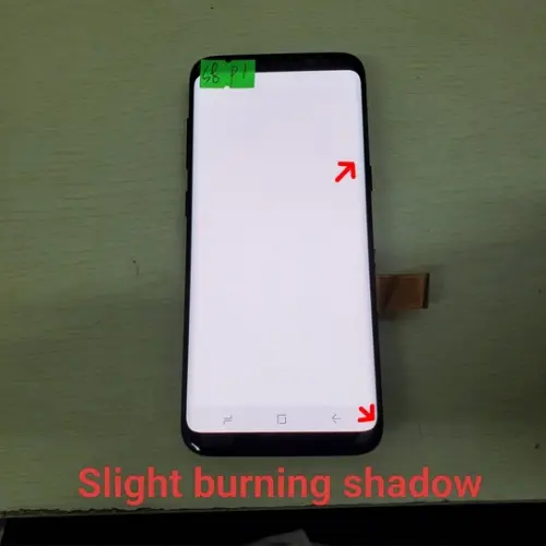 📱 Refurbished AMOLED LCD Screen Replacement for Samsung Galaxy S8 Plus (SM-G955 Series). Tested, functional, with minor defects. Affordable option for phone screen repair.