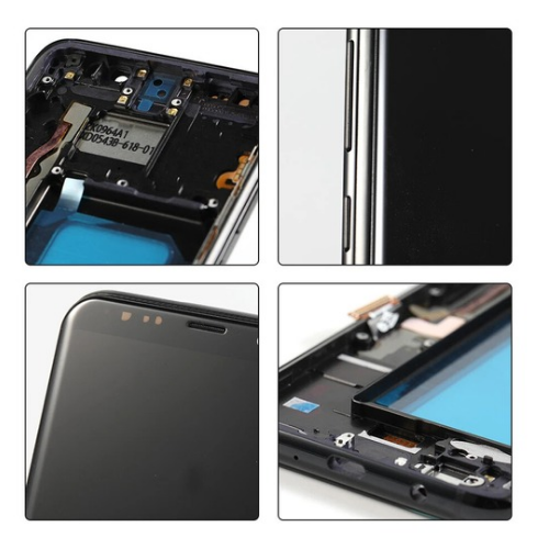 📱 Refurbished AMOLED LCD Screen Replacement for Samsung Galaxy S8 Plus (SM-G955 Series). Tested, functional, with minor defects. Affordable option for phone screen repair.