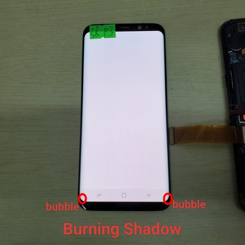 📱 Refurbished AMOLED LCD Screen Replacement for Samsung Galaxy S8 Plus (SM-G955 Series). Tested, functional, with minor defects. Affordable option for phone screen repair.