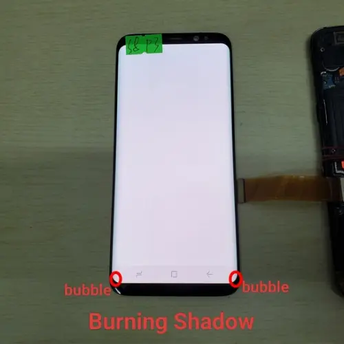📱 Refurbished AMOLED LCD Screen Replacement for Samsung Galaxy S8 Plus (SM-G955 Series). Tested, functional, with minor defects. Affordable option for phone screen repair.