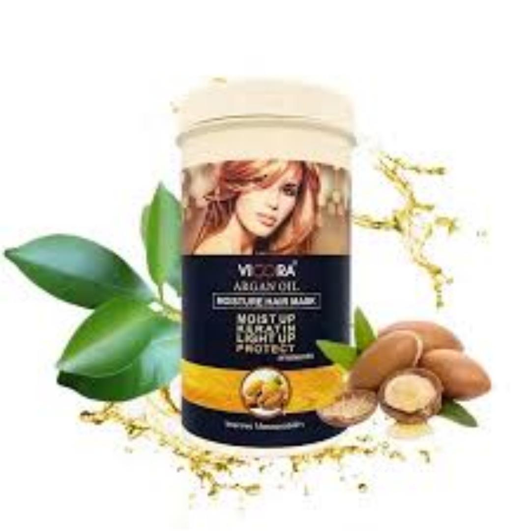 950ml Salon Quality Argan Oil Moisture Hair Mask with Keratin for Damaged Hair Repair Keeps Hair Moisturised Silky Smooth Easy to Comb Antifrizz