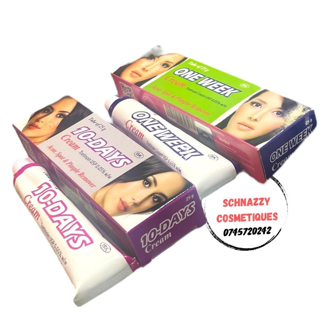 Tretinoin Cream USP 0.05% w/w Blemish Discoloration Acne Spots Pimple Remover (10 DAYS, ONE WEEK)