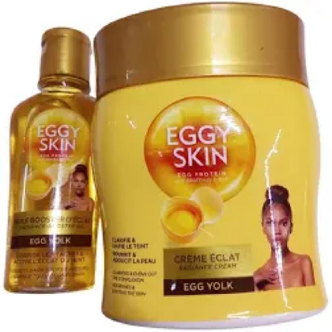 Eggy Skin Egg Protein Clarifies and Evens Out Complexion Nourishes and Softens Skin (1pc As Selected)