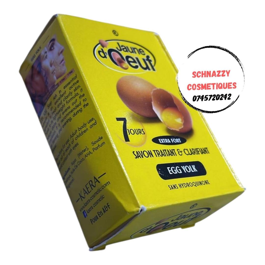 Jaune D'oeuf The Original Egg Soap Treating Melasma Redness Clarifies and Evens Out Complexion Nourishes and Softens Skin