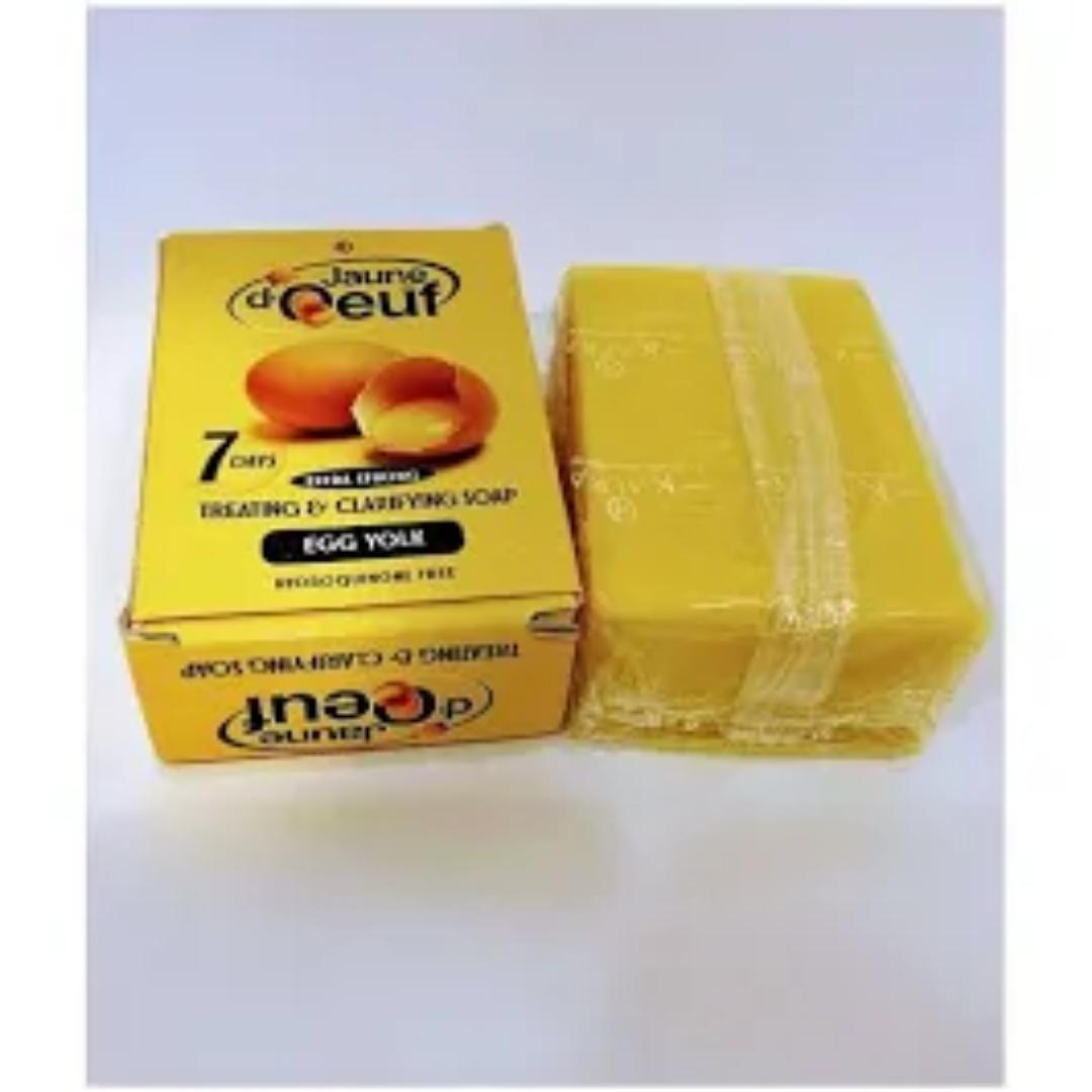 Jaune D'oeuf The Original Egg Soap Treating Melasma Redness Clarifies and Evens Out Complexion Nourishes and Softens Skin