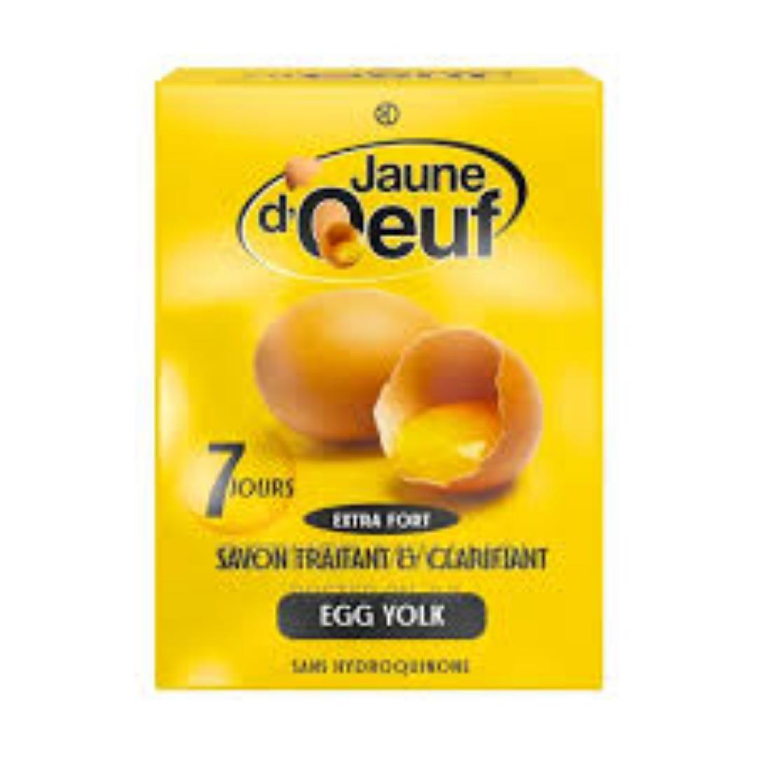 Jaune D'oeuf The Original Egg Soap Treating Melasma Redness Clarifies and Evens Out Complexion Nourishes and Softens Skin
