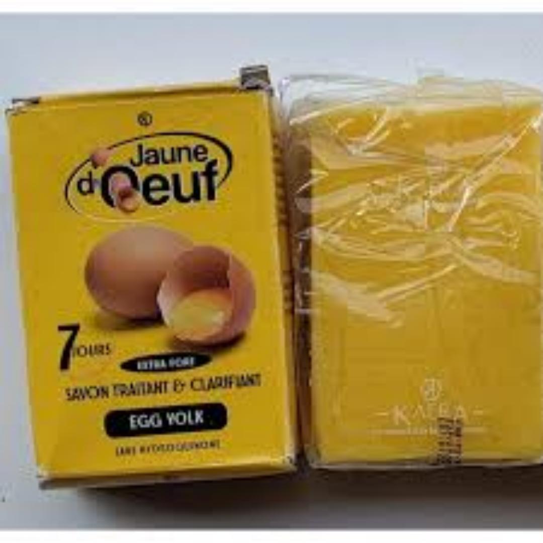 Jaune D'oeuf The Original Egg Soap Treating Melasma Redness Clarifies and Evens Out Complexion Nourishes and Softens Skin
