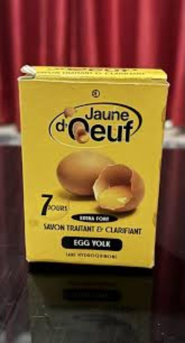 Jaune D'oeuf The Original Egg Soap Treating Melasma Redness Clarifies and Evens Out Complexion Nourishes and Softens Skin