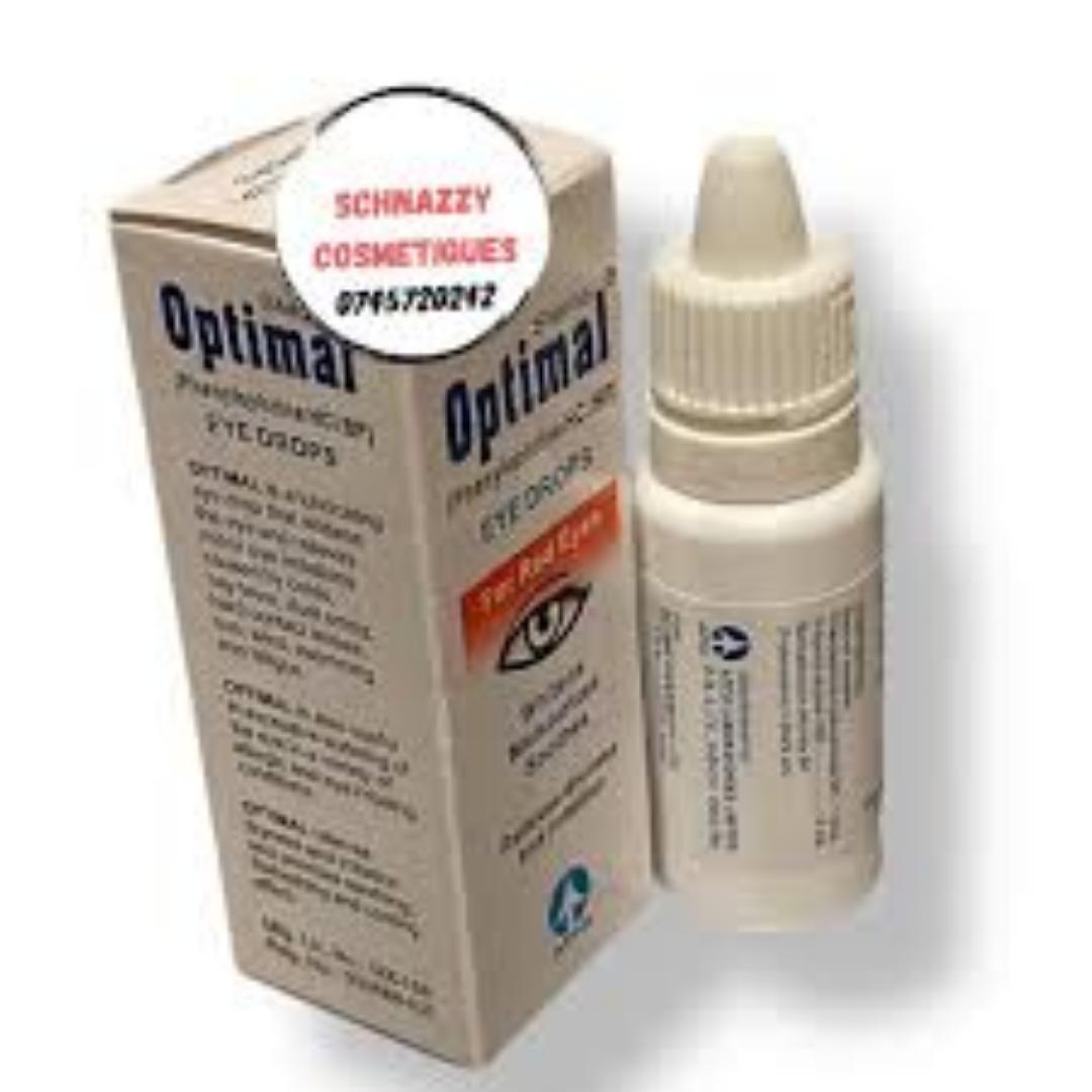 Optimal Sterile Eyedrops Brighter Clear Eyes!!NEye Whitening Clear Redness Eyedrops For Red Eyes Whitens Moisturises Soothes