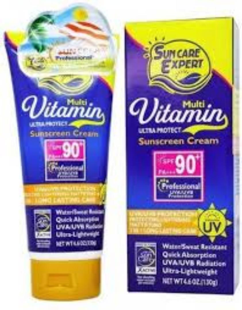 Sun Care Expert Children Sunscreen Kind to Skin SPF Soothing High Protect Sun Cream UVA UVB SPF Lightweight Kids Sunscreen Suncream Sunblock Baby Sunscreen