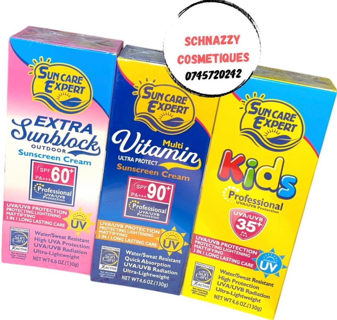 Sun Care Expert Children Sunscreen Kind to Skin SPF Soothing High Protect Sun Cream UVA UVB SPF Lightweight Kids Sunscreen Suncream Sunblock Baby Sunscreen