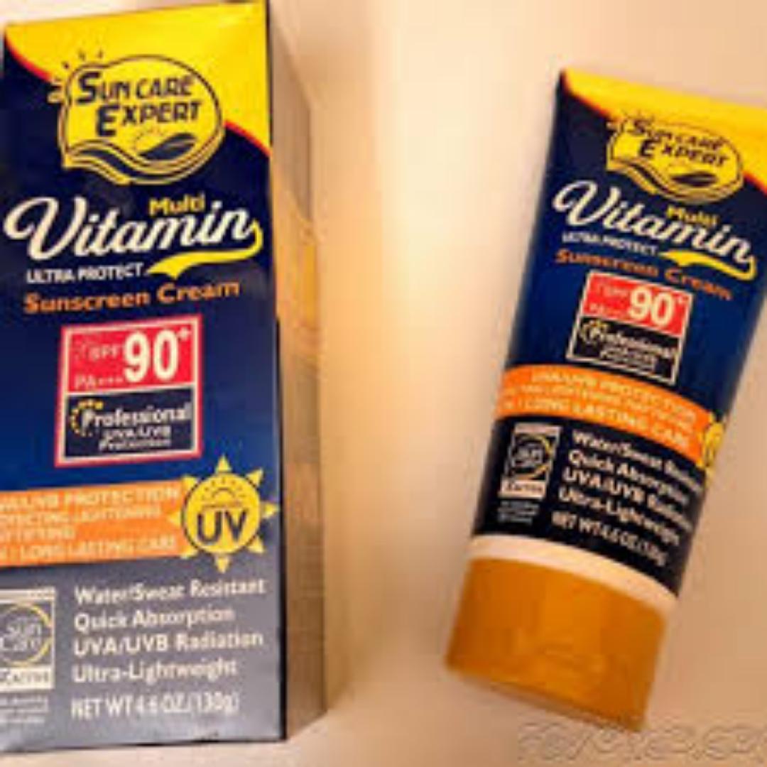 Sun Care Expert Children Sunscreen Kind to Skin SPF Soothing High Protect Sun Cream UVA UVB SPF Lightweight Kids Sunscreen Suncream Sunblock Baby Sunscreen