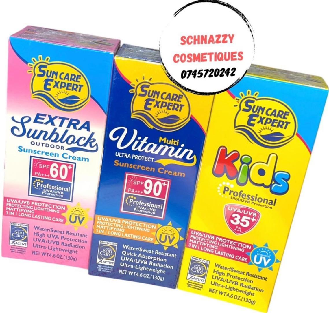 Sun Care Expert Children Sunscreen Kind to Skin SPF Soothing High Protect Sun Cream UVA UVB SPF Lightweight Kids Sunscreen Suncream Sunblock Baby Sunscreen