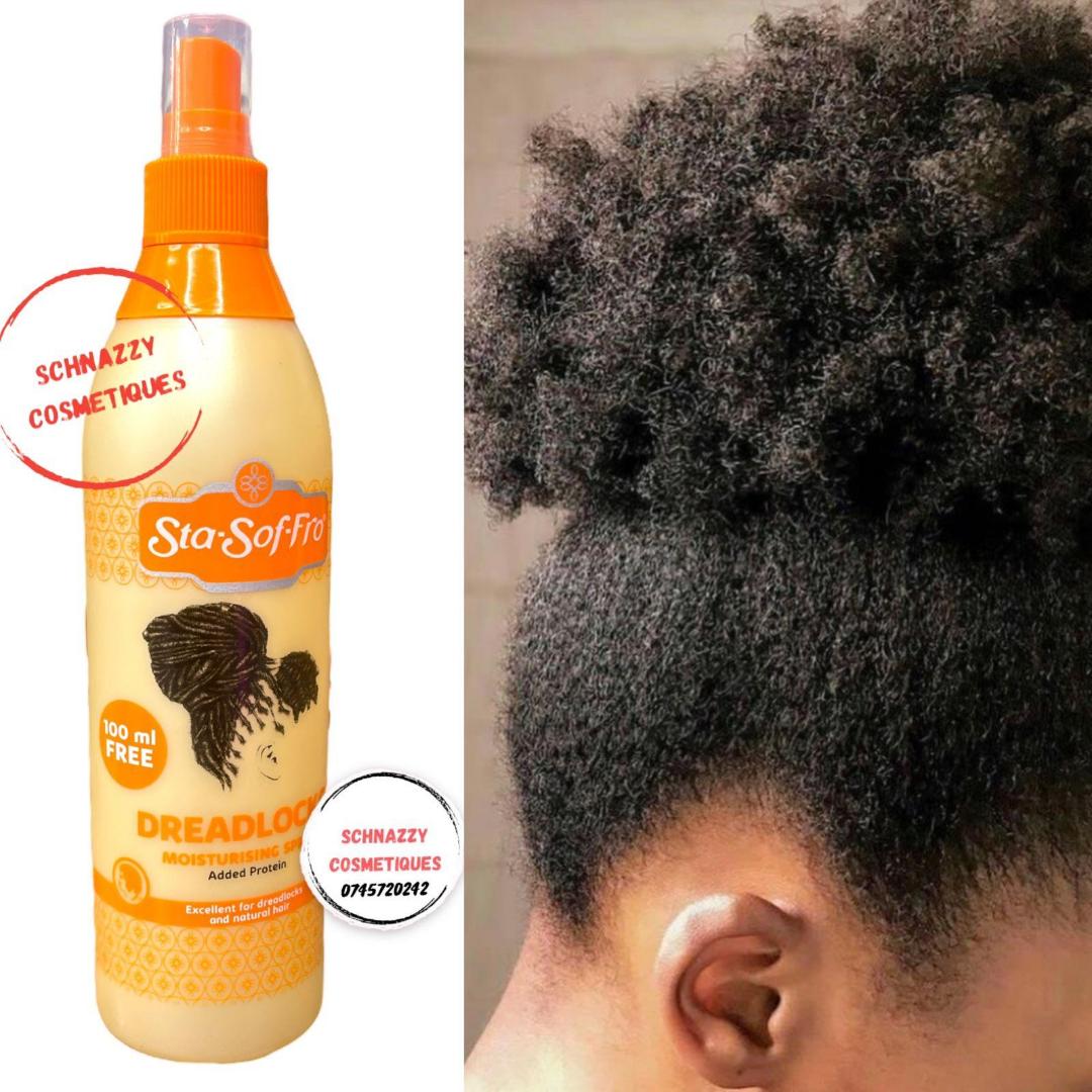 STA SOF FRO MOISTURE SPRAY DREADLOCK AND NATURAL HAIR - 350ML - Restores lost moisture while protecting against damage For dreadlocks