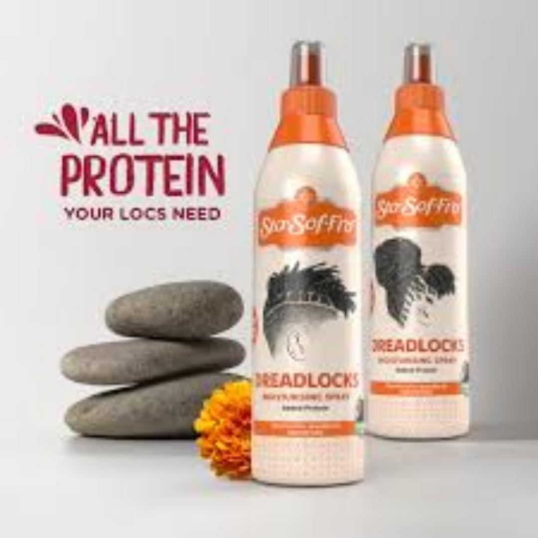 STA SOF FRO MOISTURE SPRAY DREADLOCK AND NATURAL HAIR - 350ML - Restores lost moisture while protecting against damage For dreadlocks