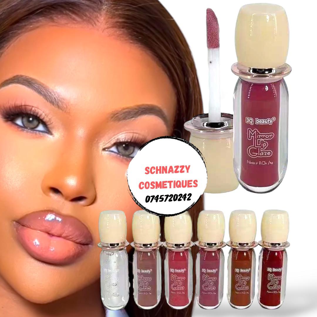 Mirror Glaze Lips Moist Oil 3pcs Trendy Nudes Ombre Pout Subtle Color Glossy Lipoil Lipstick 3pcs Beaute Lippies Glide Smoothly Liquid Lipstick Set Highly Pigmented Long Lasting Non-Sticky