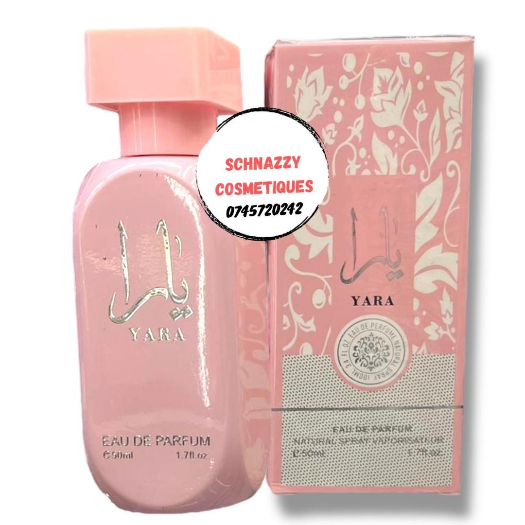 Perfume Yara Pink 50ml Yara Rose Sweet Fragrance for Women Luxurious Oriental Spicy,