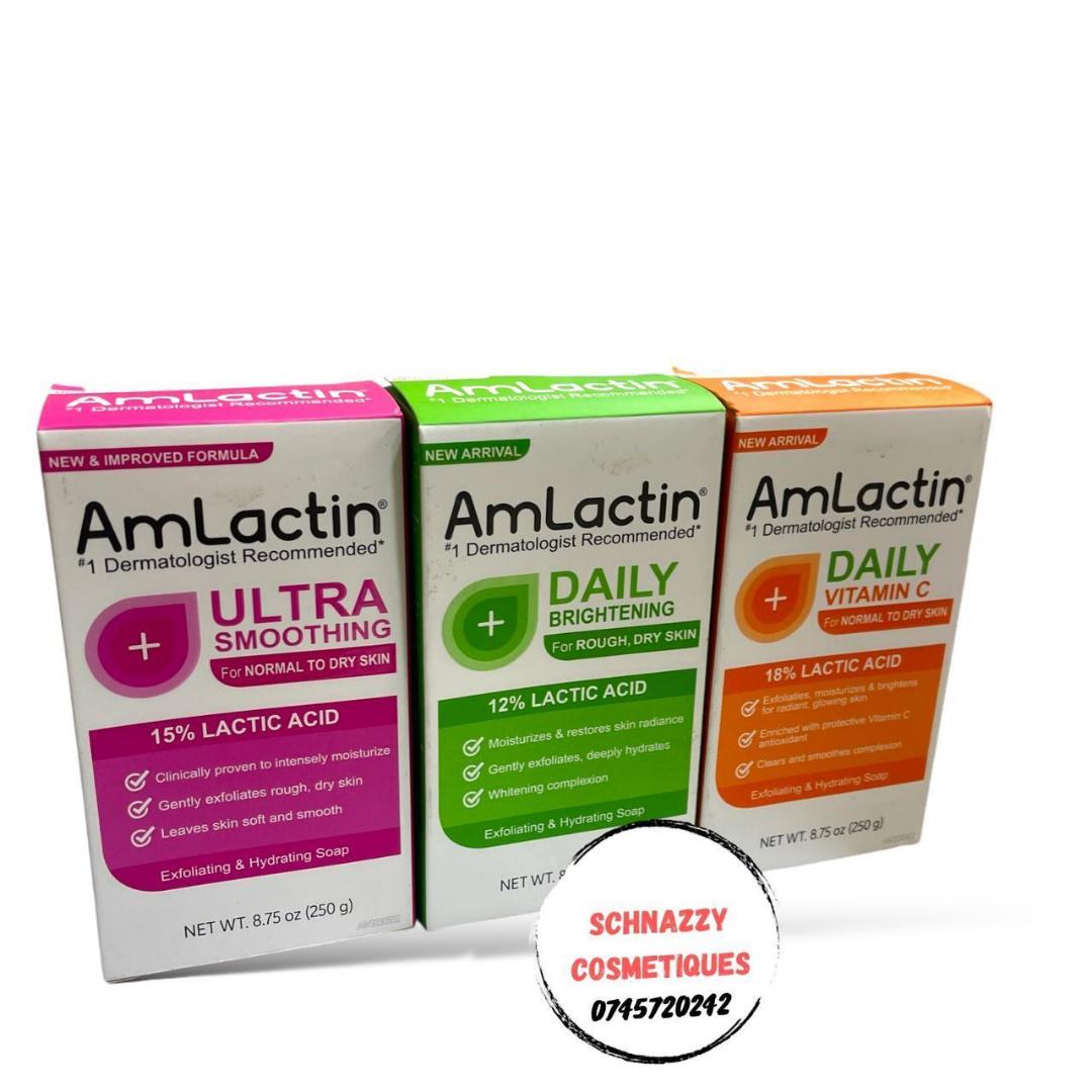 Exfoliating and Hydrating Formula ultra smoothing (Lactic Acid) SOAP Luxurious Brightening Smoothing Even Skin Tone Daily Use for All Skin Types Gentle for Sensitive Skin with sun protection