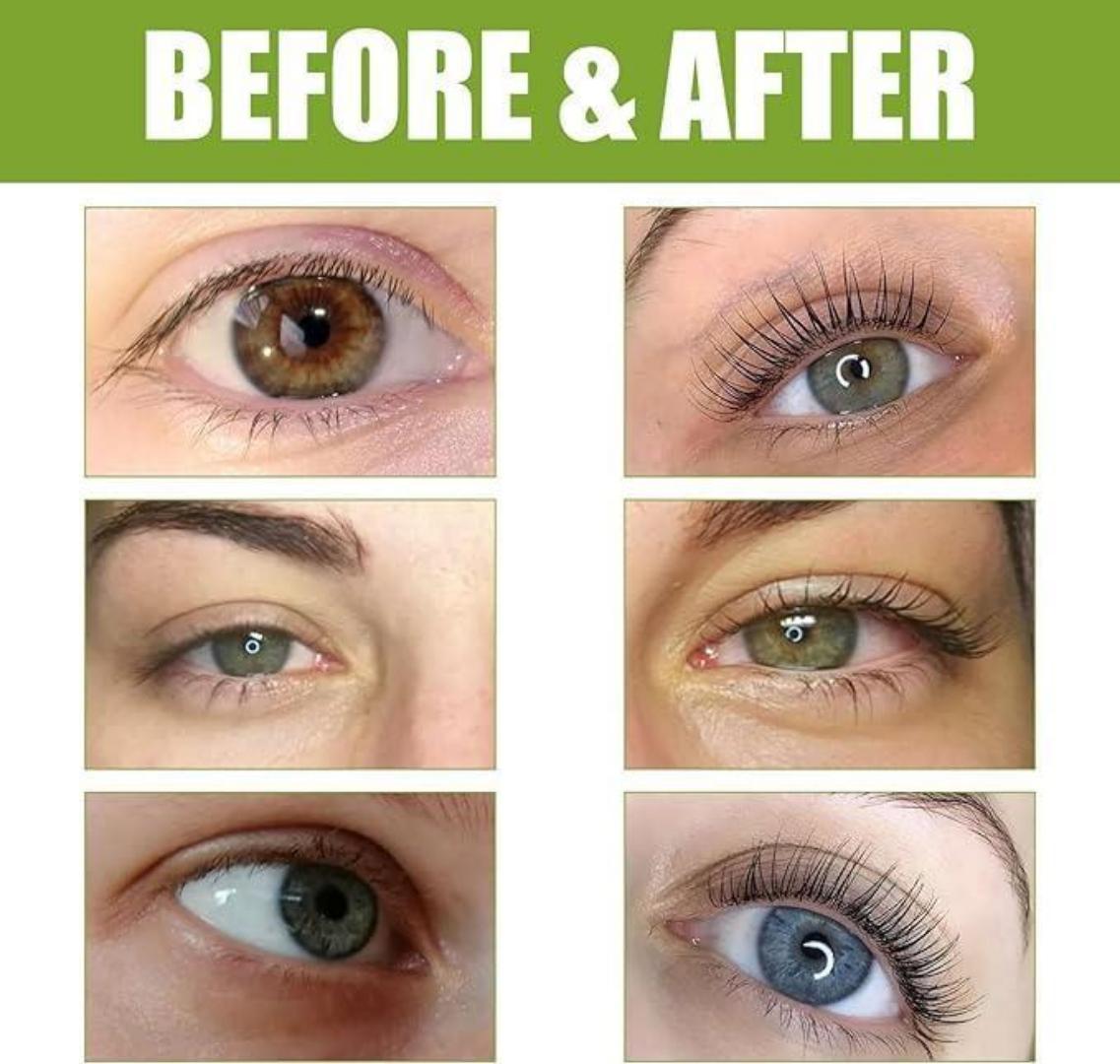 Eyelash Growth Serum Longer Thicker Natural Eyelashes 30ml Grow Nourish Repair Eyelashes Castor Oil Stimulates Thicker Hair Growth and Nourishment