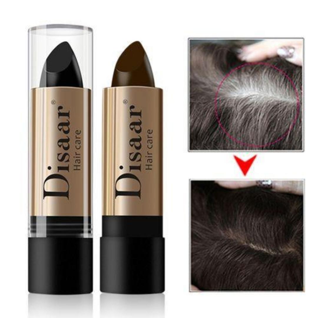 Beauty Hair Care Balm Hide White Grey Black Hair Balm Black Stick 10g No harmful chemicals that may hurt scalp or cause hair breakage