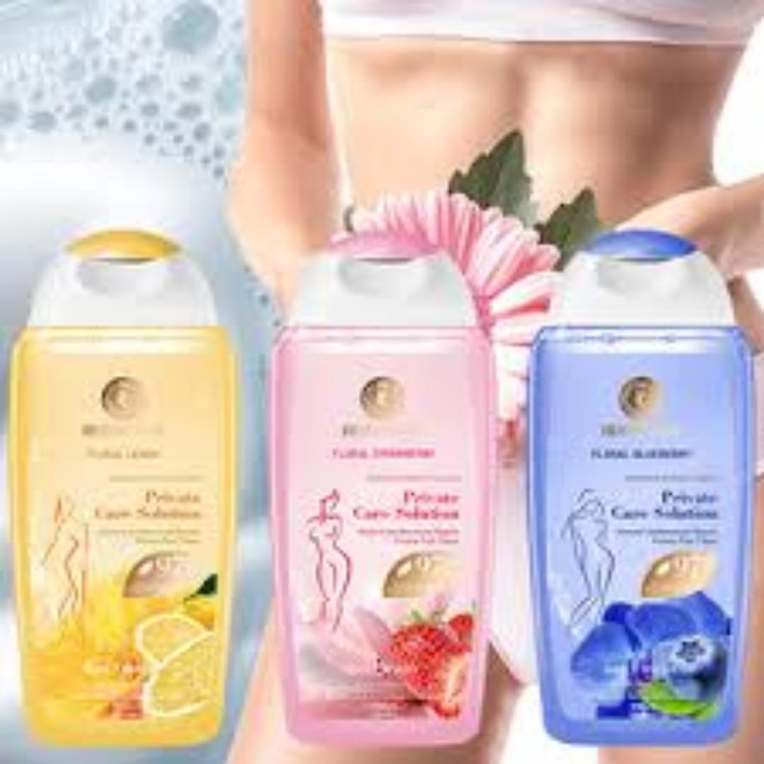 Daily Wash Healthy Yoni Cleanse from Odor Irritation Discomfort PH Balance Gentle on Sensitive (Floral Lemon)