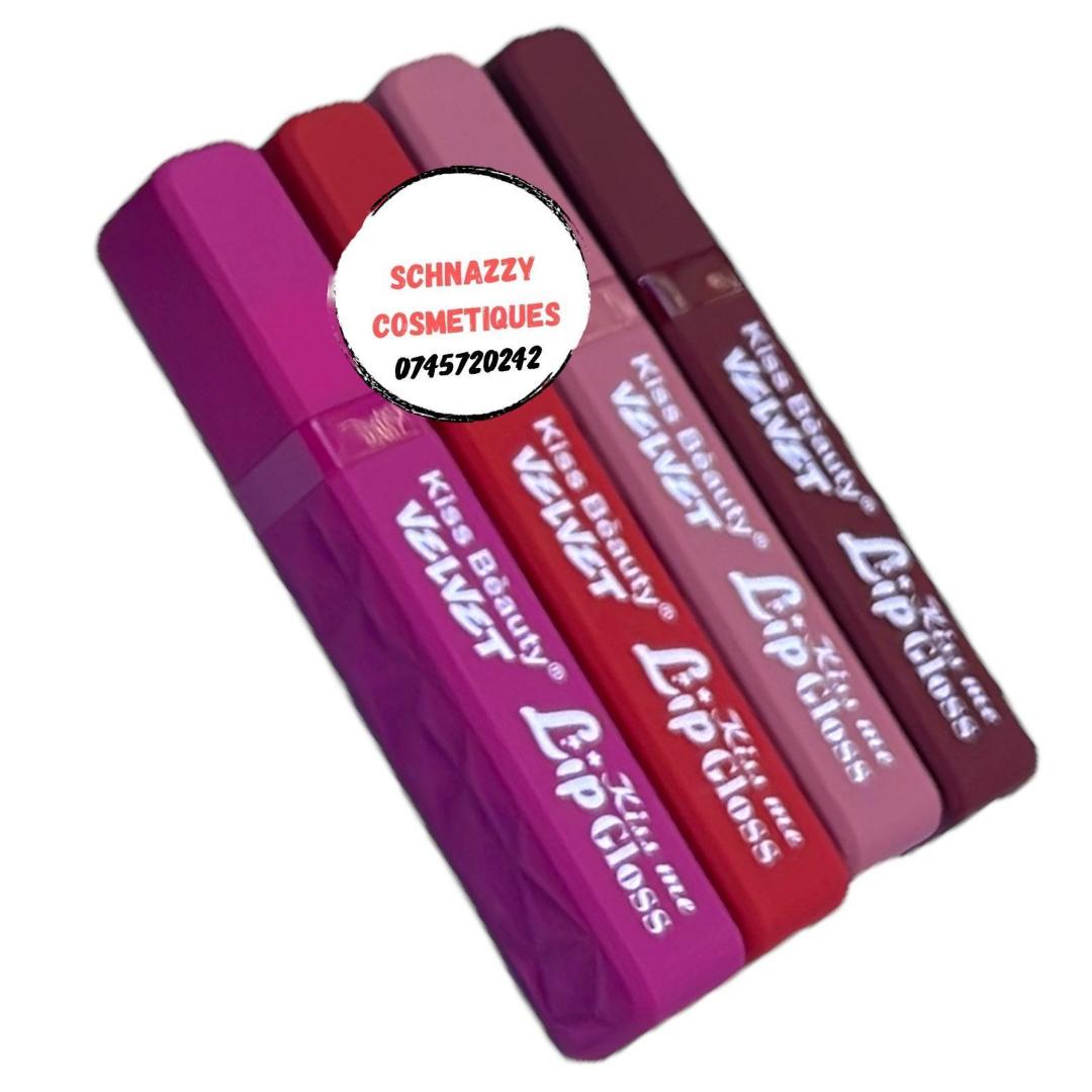Velvet Beautiful Lips Matte Liquid Kiss Me Lipgloss 1pc Velvet Beautiful Lips Matte Liquid Kiss Me Lipgloss 1pc High saturation color pay offLong lasting durable all day