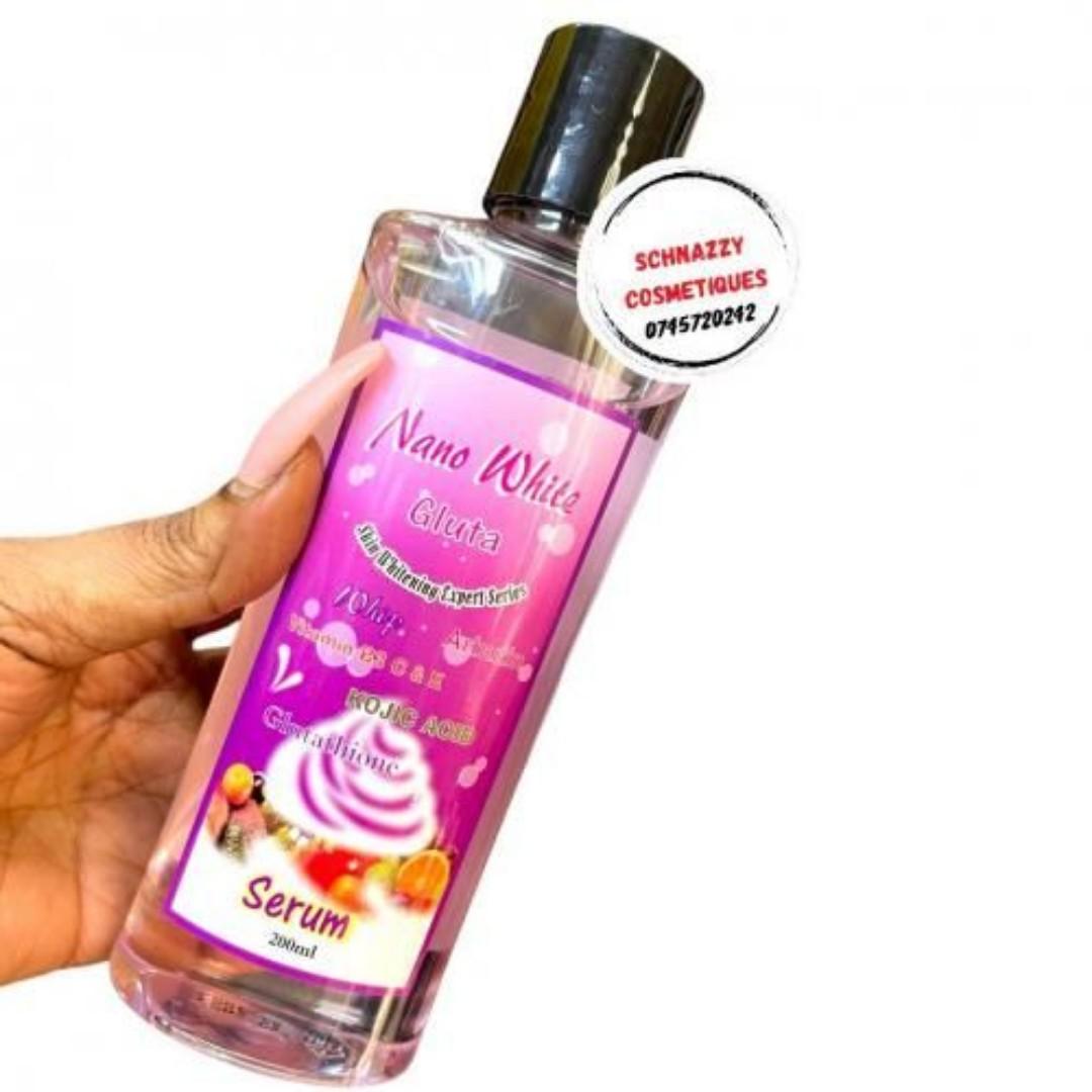 Gluta White Kojic Glutathione Arbutin Argan Oil Vit B3 C E