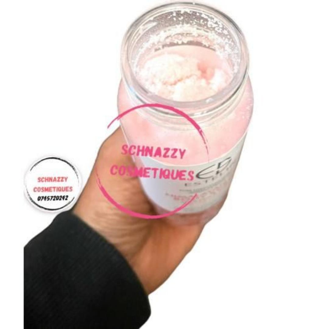 HIMALAYAN PINK SALT BODY SCRUB - Sweet Almond Rose Oil Vit E