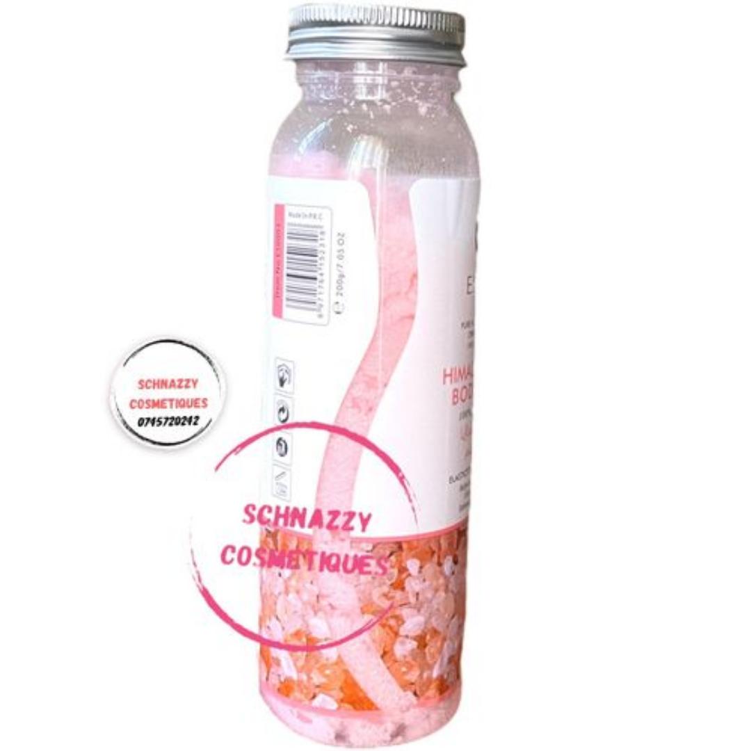 HIMALAYAN PINK SALT BODY SCRUB - Sweet Almond Rose Oil Vit E
