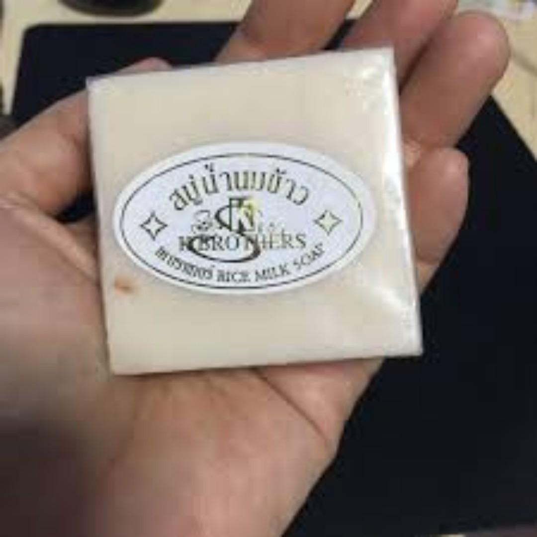 2 pcs Original Rice Milk And Collagen Soap