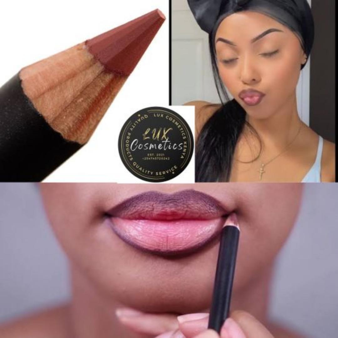 Bold Waterproof Smudge Resistant Lip Liner Pencil Shape Fill  let your eyes lip do all the talking. Being easy to apply as well as remove, this eyeliner is a must-have for a modern, view 6