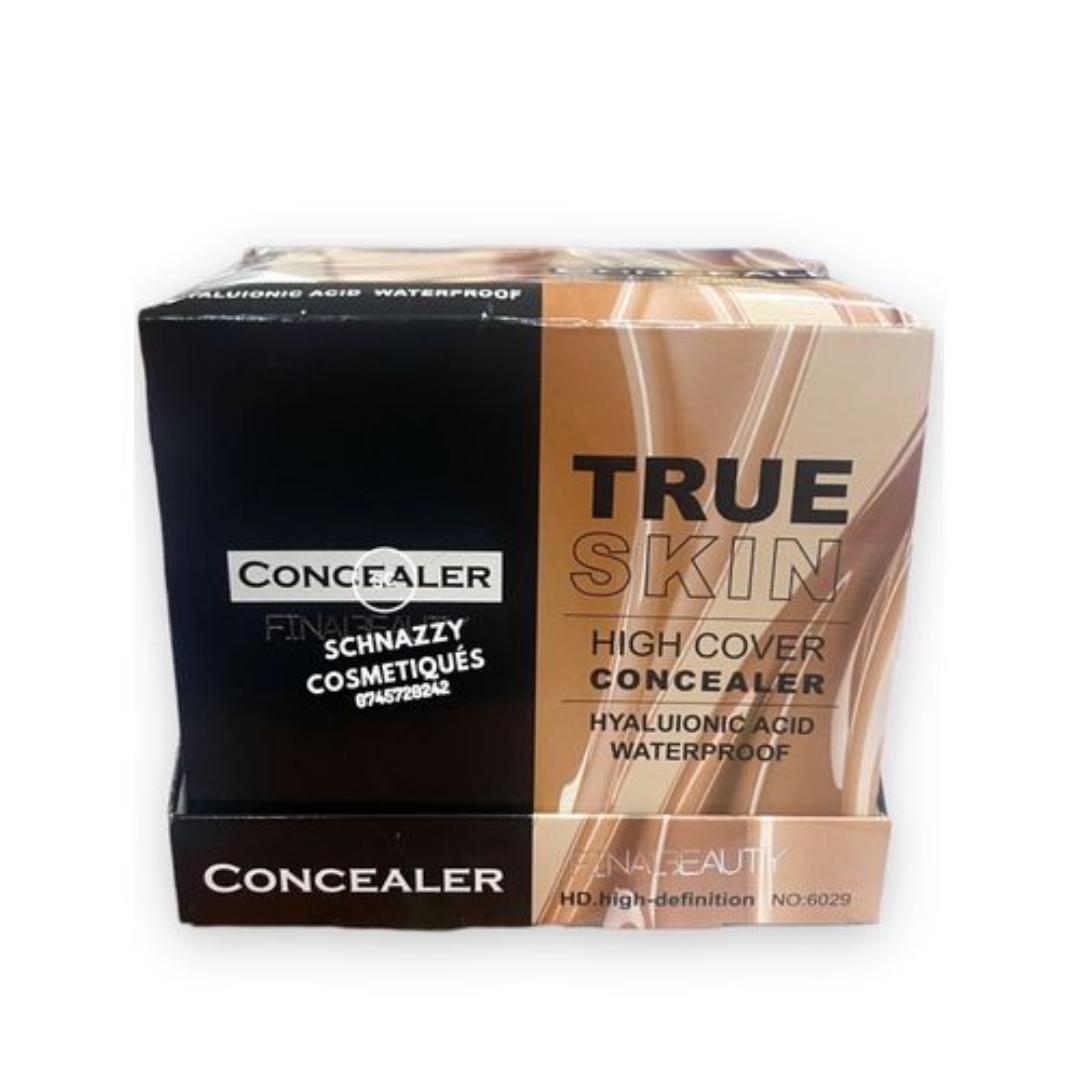 FINAL BEAUTY 2pcs High Definition Pro Concealer Contour Correct Highlight DOES a great job of hiding dark circles, all you need to do is put a small amount on your ring finger and gentl