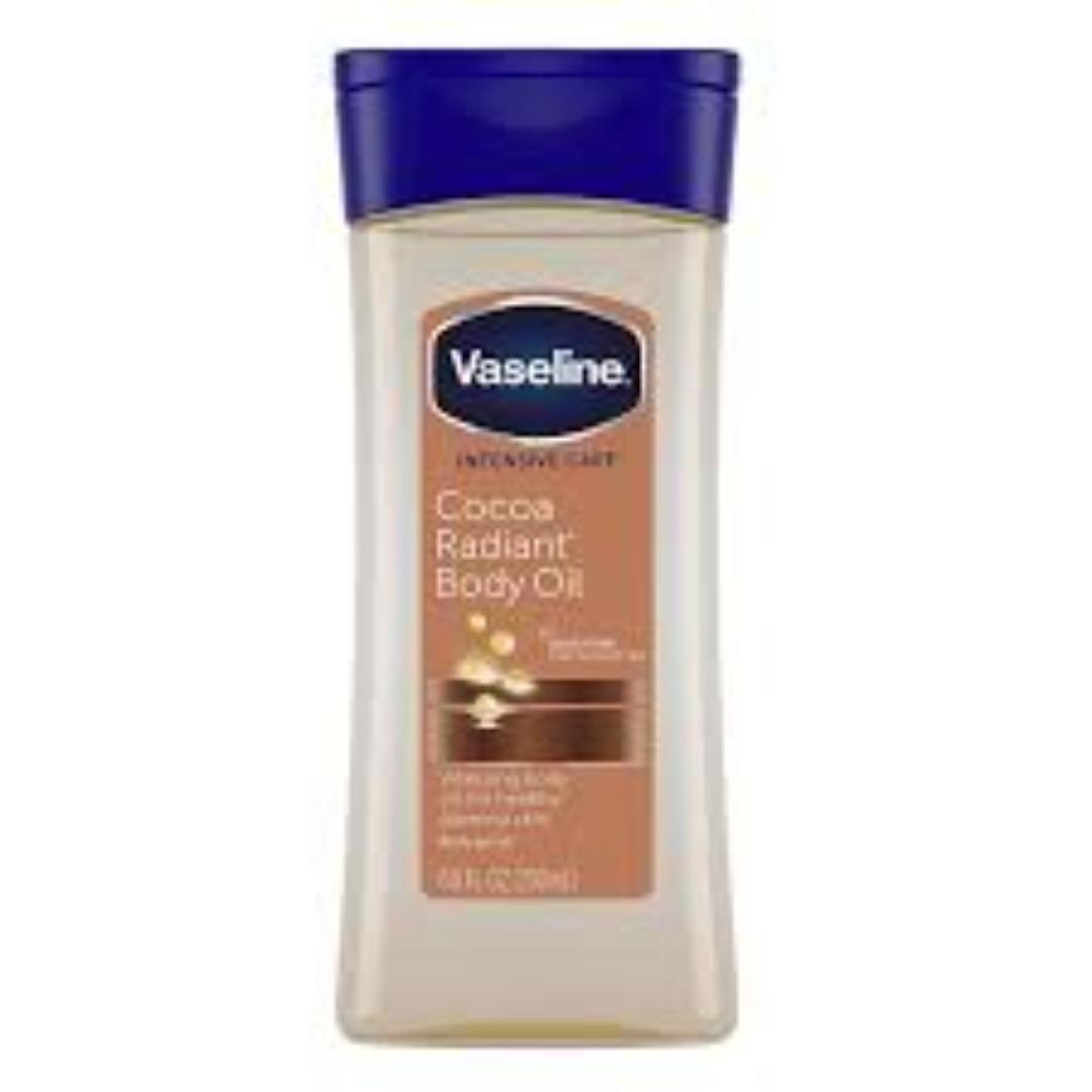 Vaseline Moisture Care Cocoa Divine Body Oil Gel, 6.8 Fl. Oz.Provides the means to restore and refresh. When applied right after a shower or a bath, it deeply replenishes and moisturizes and imbues a